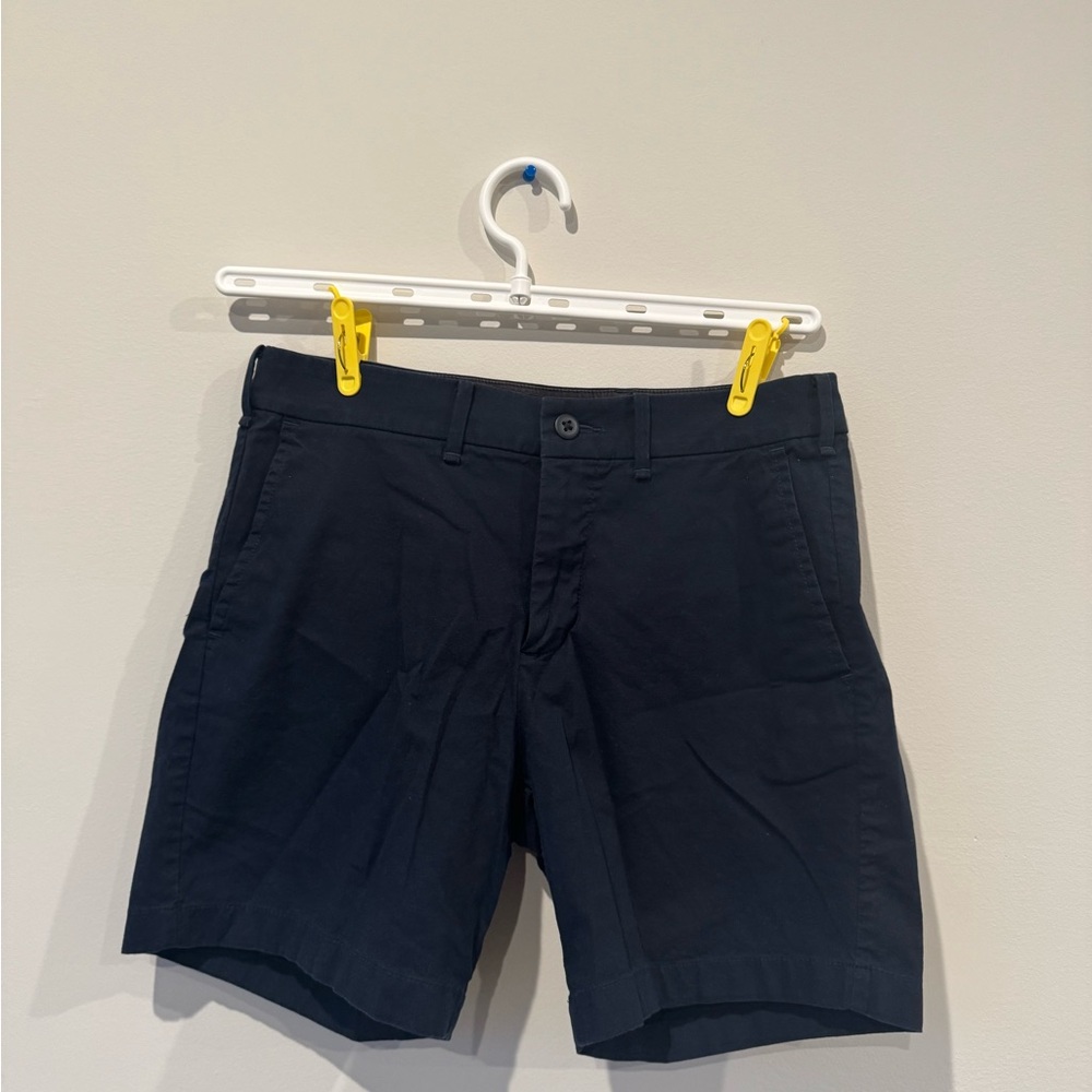 Men's Navy Dress Shorts